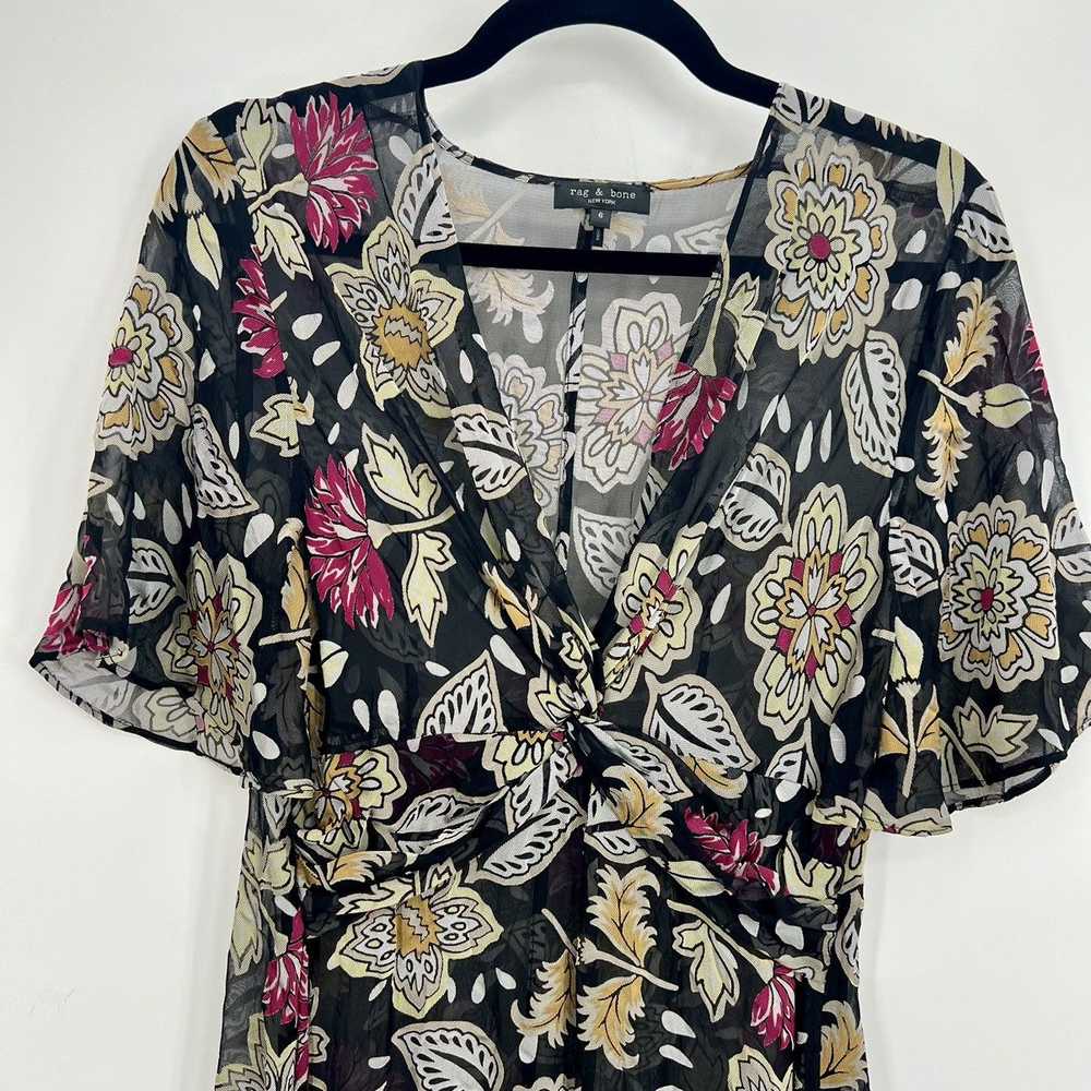 Rag & Bone Rag & Bone Tamar Twist Front Floral Ch… - image 10