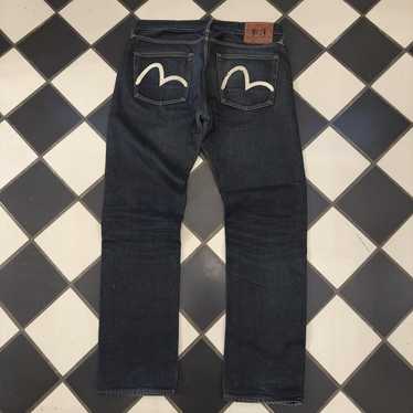 Evisu Vintage Dark dye Evisu Selvedge Seagull Han… - image 1