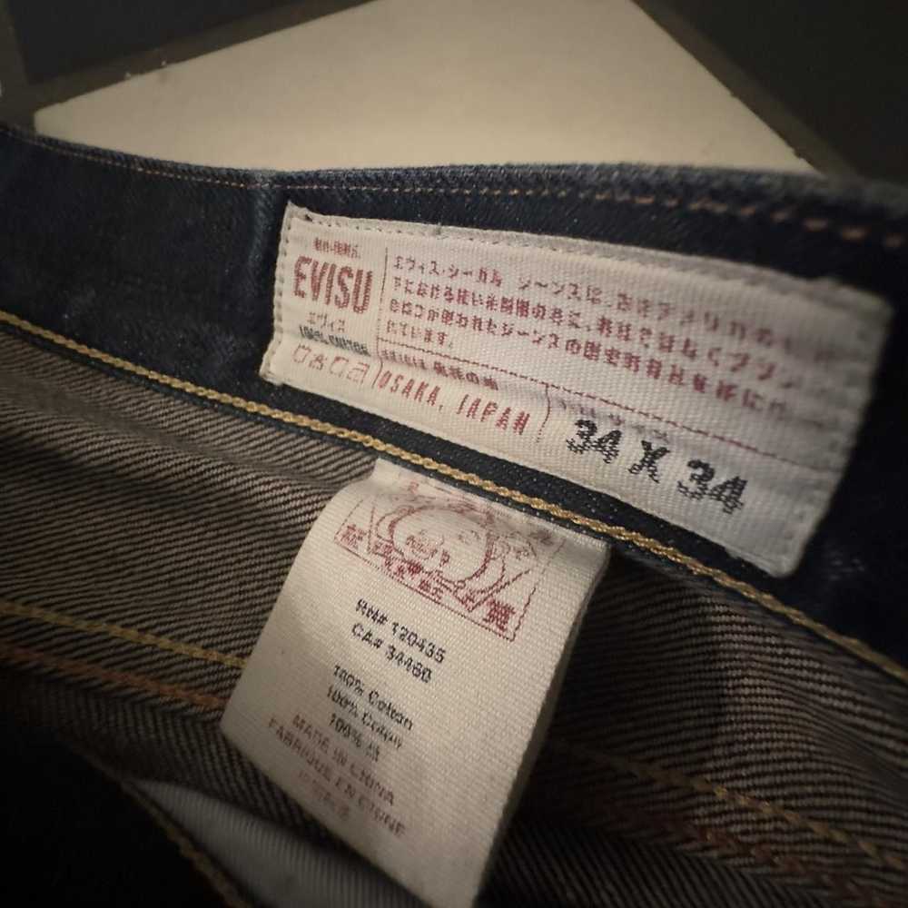 Evisu Vintage Dark dye Evisu Selvedge Seagull Han… - image 6