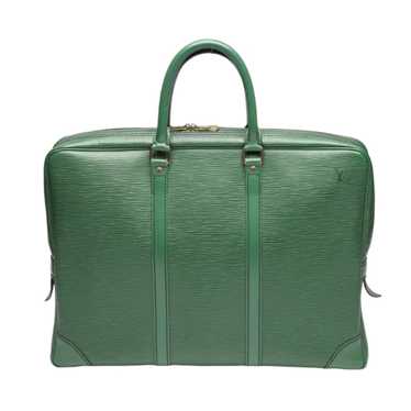 LOUIS VUITTON Tote Bag M54474 Epi Leather green E… - image 1