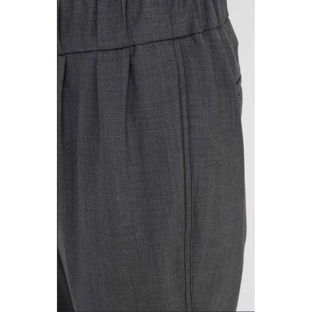 Brunello Cucinelli Wool carot pants - image 10