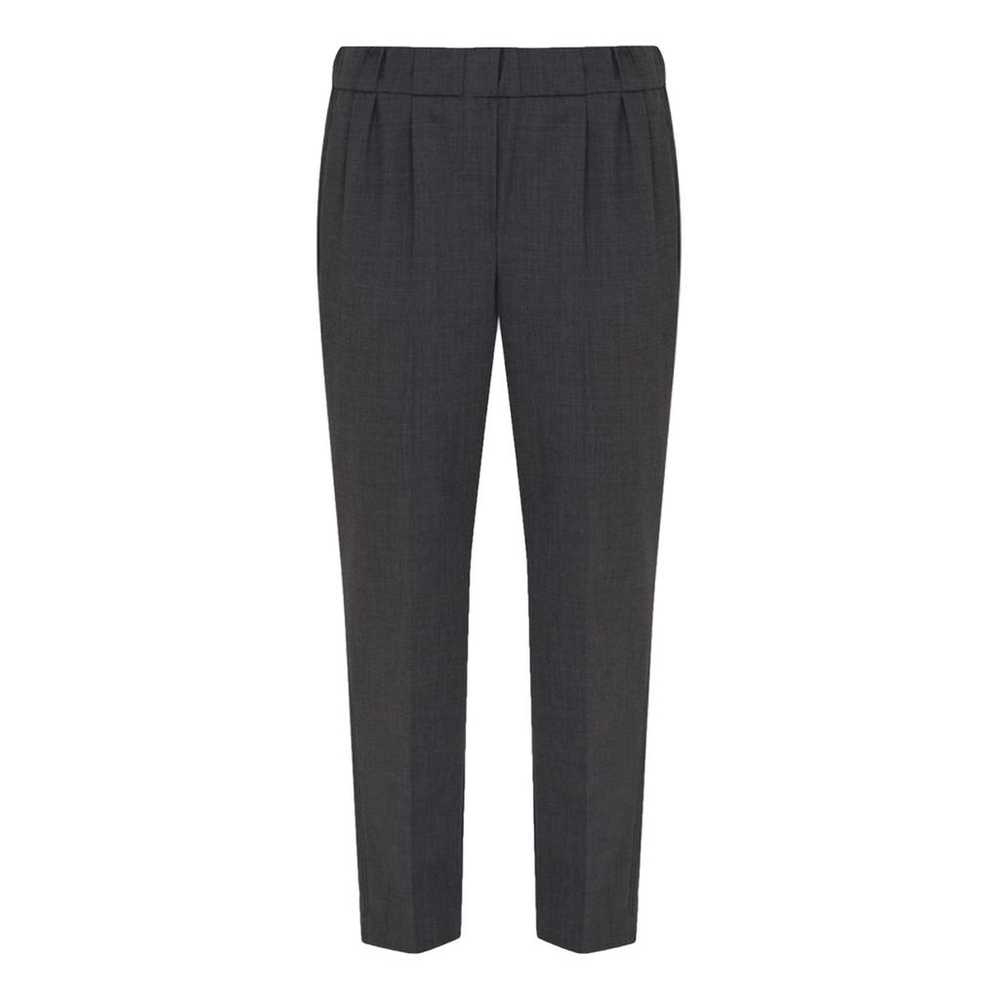 Brunello Cucinelli Wool carot pants - image 1