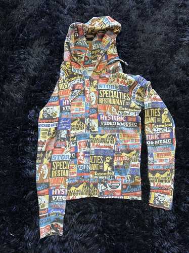 Hysteric Glamour Hysteric Glamour All Over Zip Up