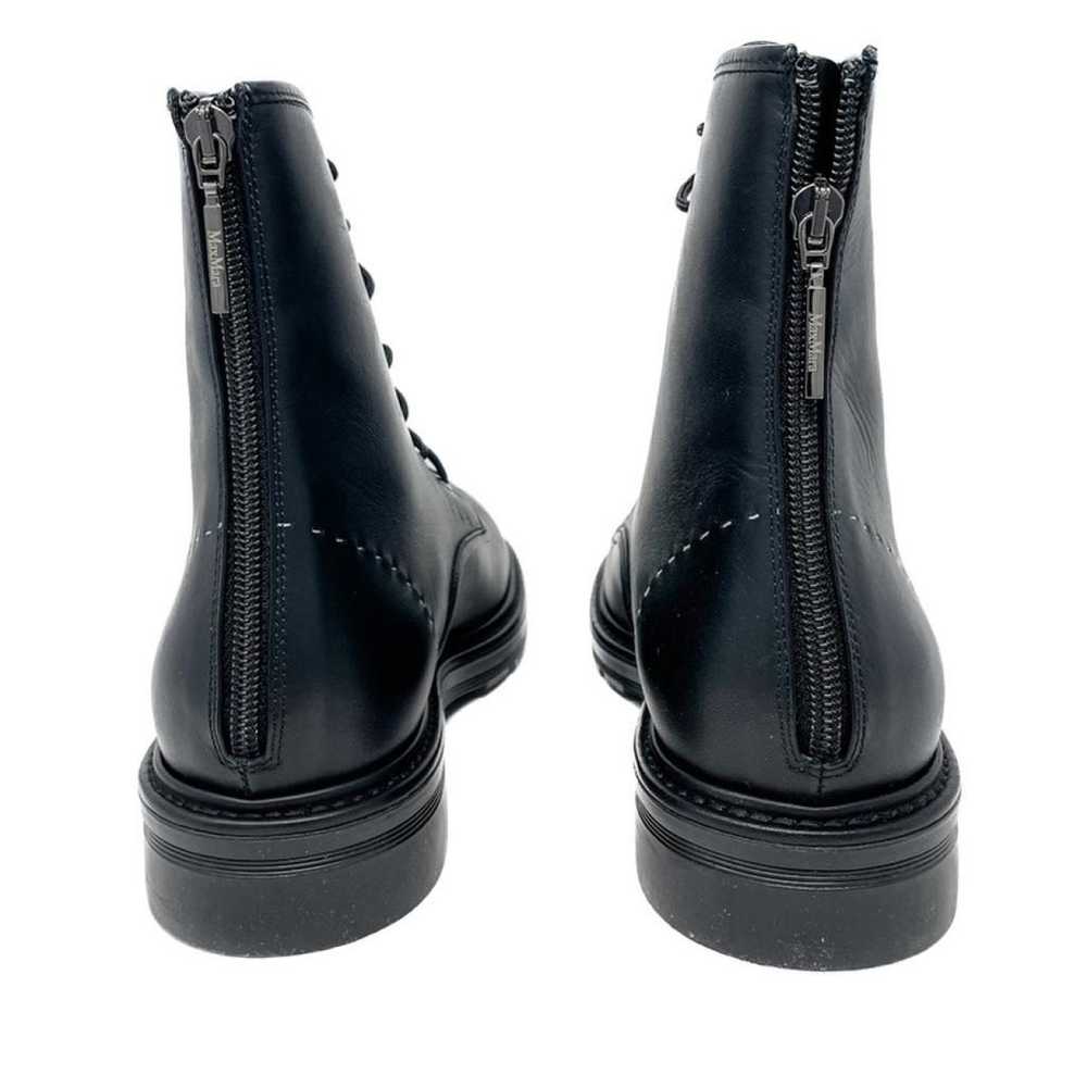 Max Mara Leather biker boots - image 2