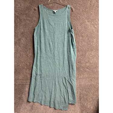 Other Pure Jill Linen Blend Jumper Dress M Petite… - image 1