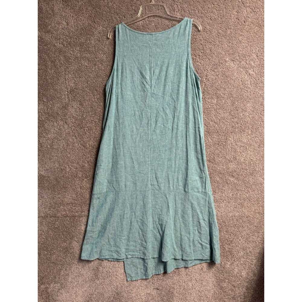 Other Pure Jill Linen Blend Jumper Dress M Petite… - image 2