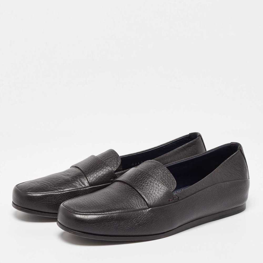 Ermenegildo Zegna Leather flats - image 2