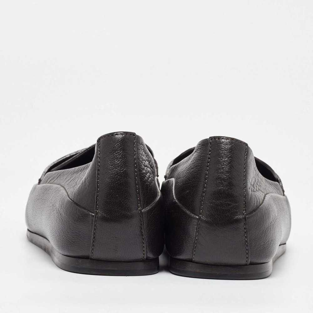 Ermenegildo Zegna Leather flats - image 4