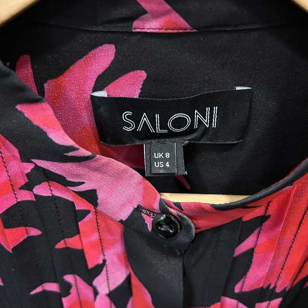 Saloni Silk maxi dress - image 3