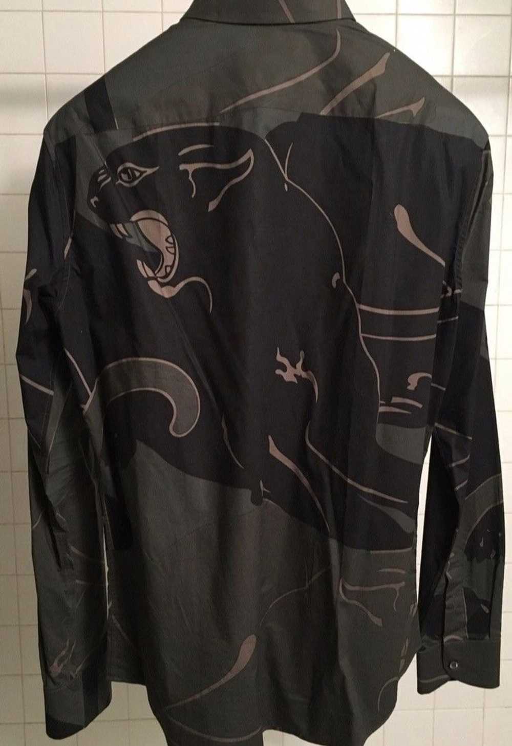 Valentino Spring 2017 Cotton Panther Shirt - image 2