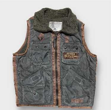 Avirex Vintage 90’s Avirex Quilted Vest - image 1