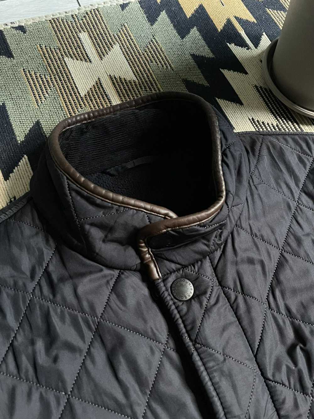 Barbour × Vintage Barbour Powell Quilted Winter J… - image 10