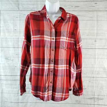 Lucky Brand Lucky Brand Womens Button Front Shirt 