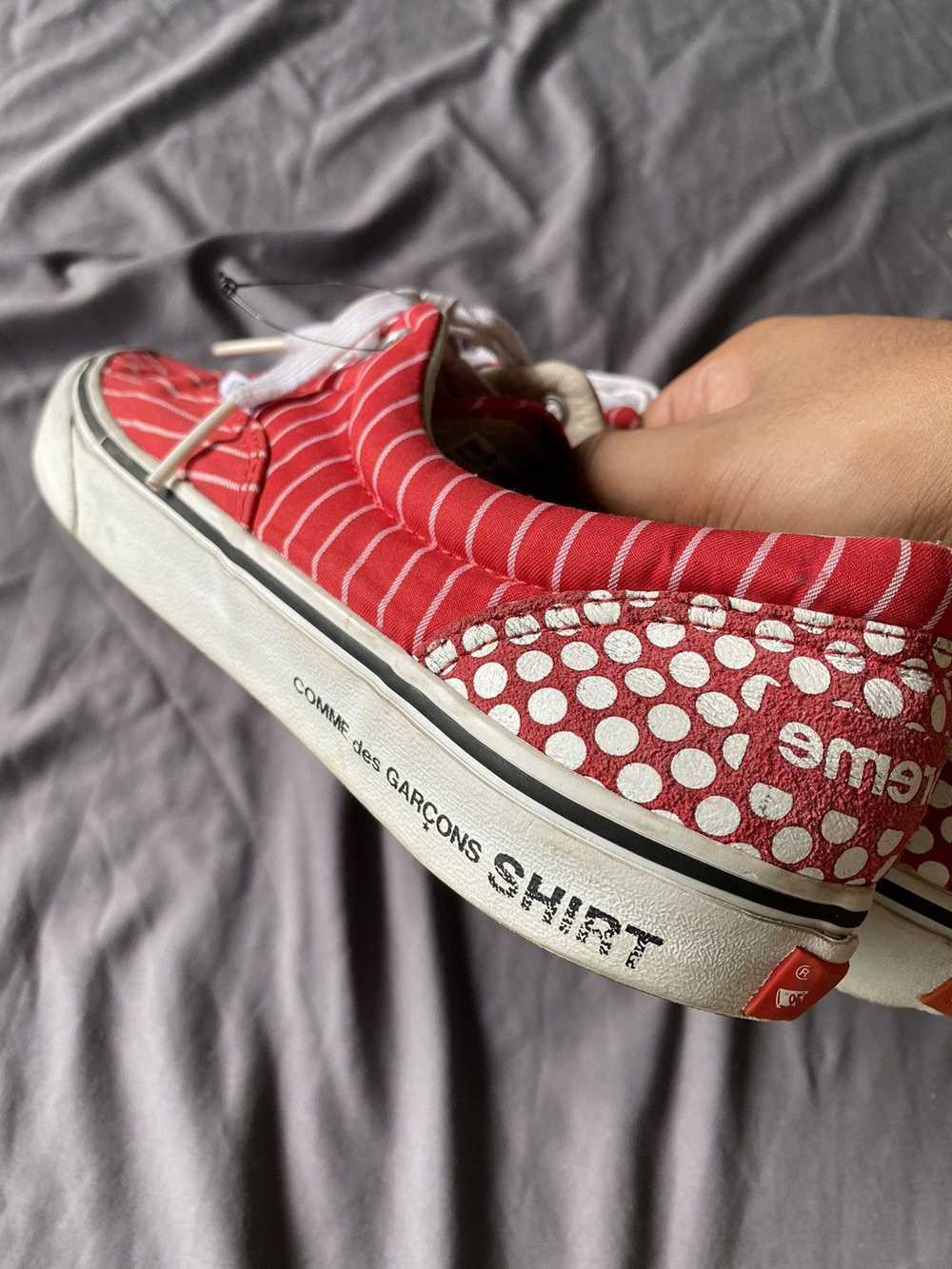 Comme des Garcons Shirt × Supreme × Vans Vans Era… - image 3