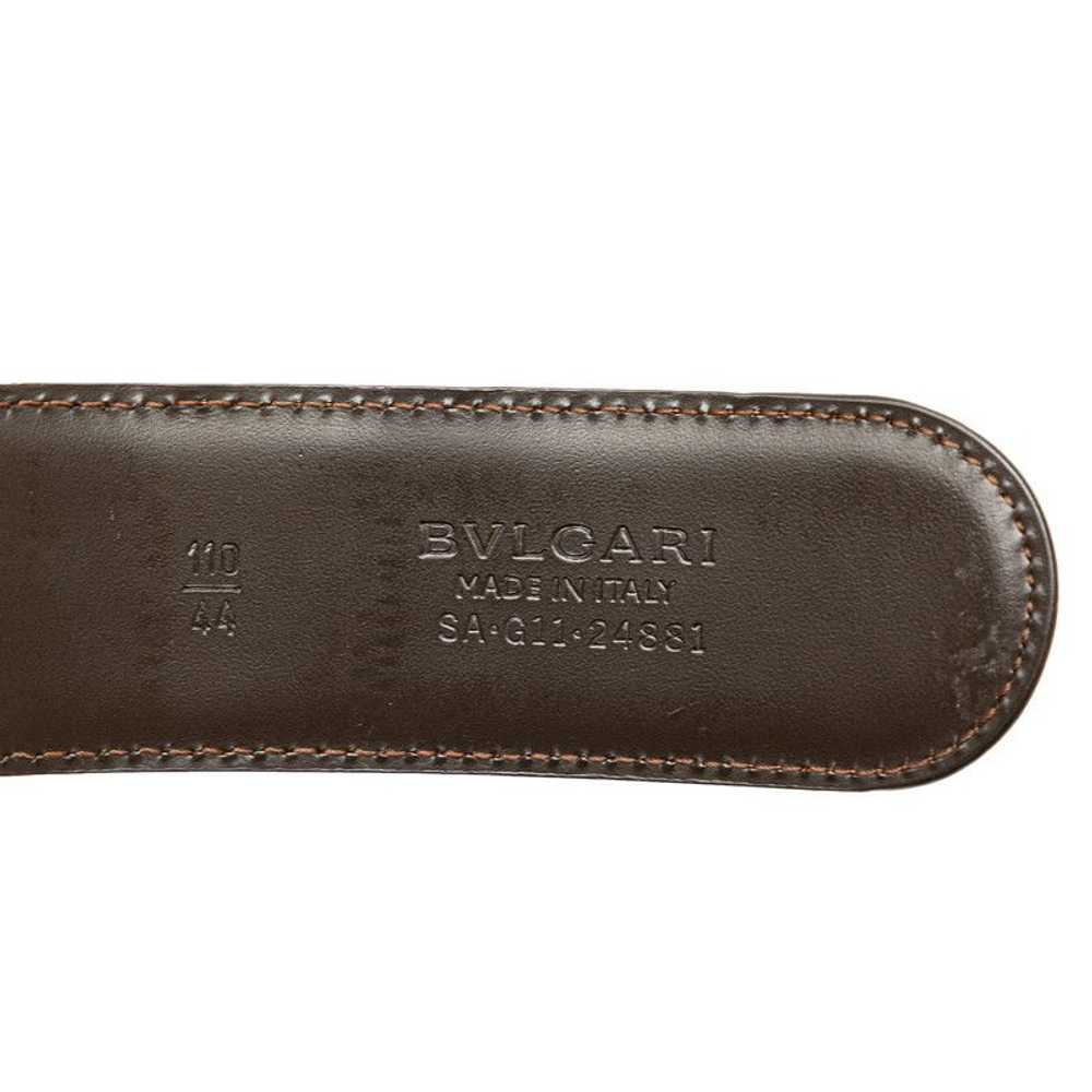 Bvlgari Bvlgari Bvlgari B Zero1 Leather Belt Brow… - image 7