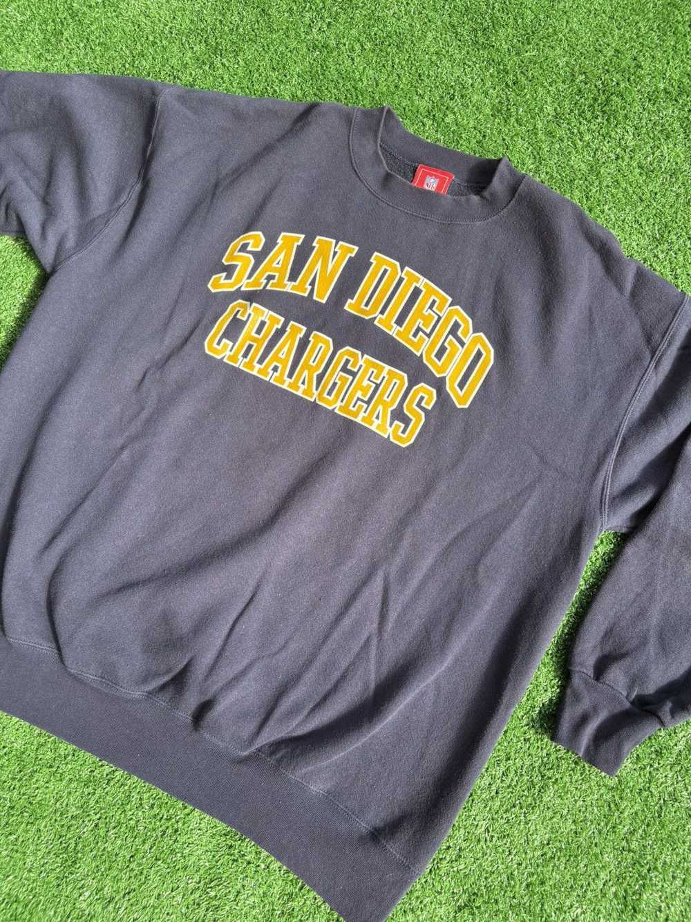 NFL × Vintage Vintage San Diego Chargers Crewneck - image 2