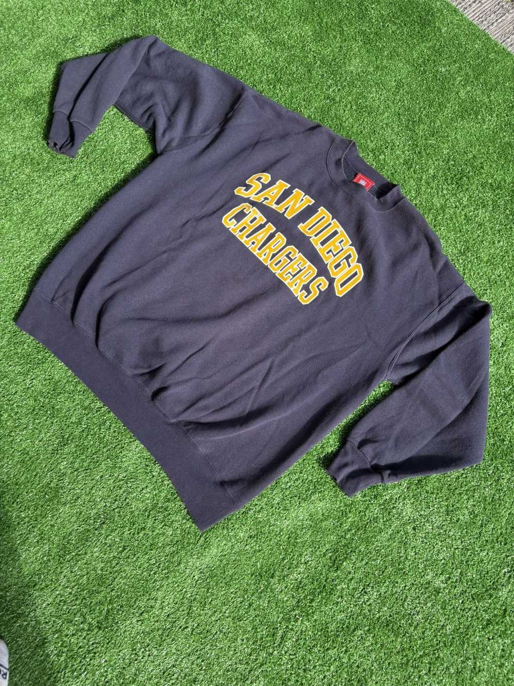 NFL × Vintage Vintage San Diego Chargers Crewneck - image 5