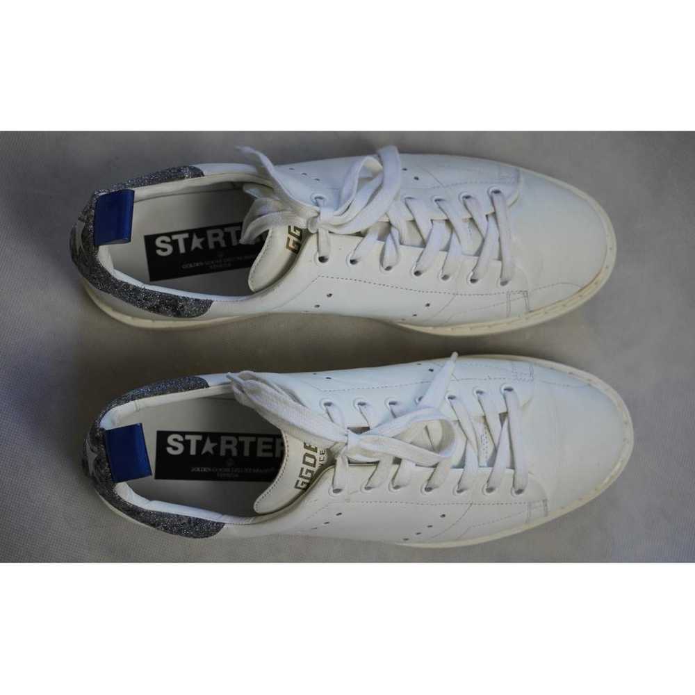 Golden Goose Starter leather low trainers - image 9