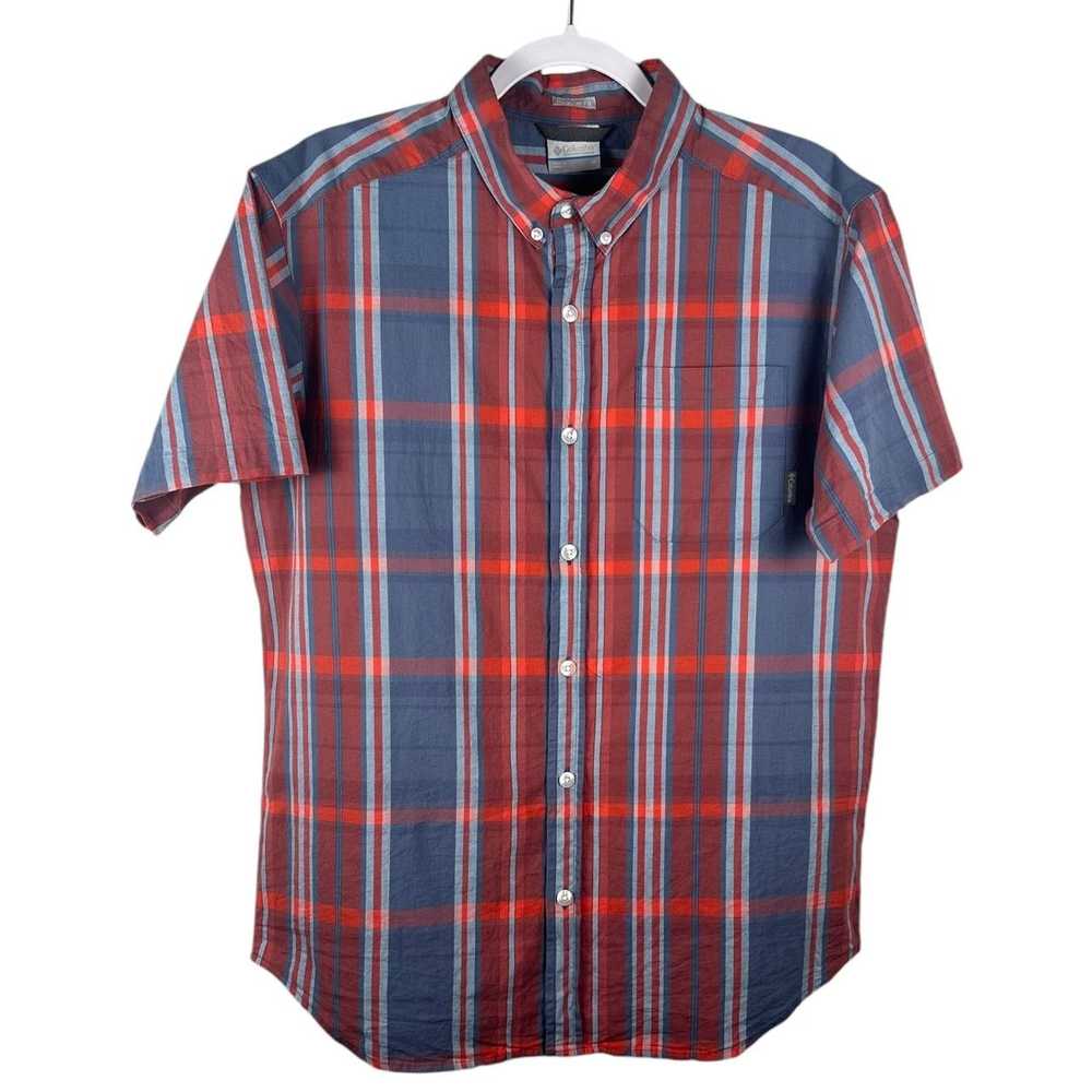 Columbia Columbia Men's Medium Plaid Button-Down … - image 5