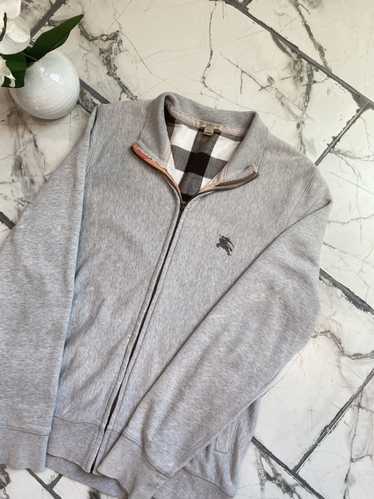 Burberry Burberry Nova-check Grey Zip Up L