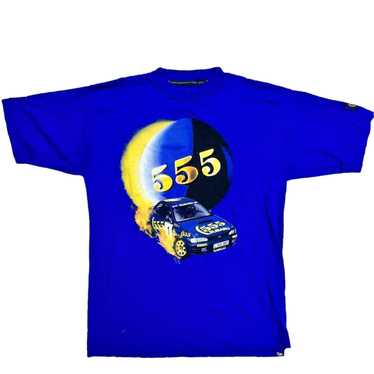 Vintage Vintage 90s super rare 555 Subaru rally t… - image 1