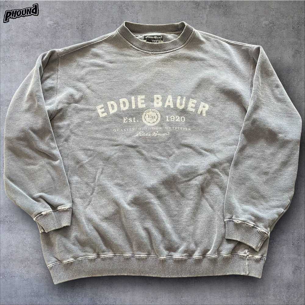 Eddie Bauer VTG Eddie Bauer Men's Cotton Crewneck… - image 1