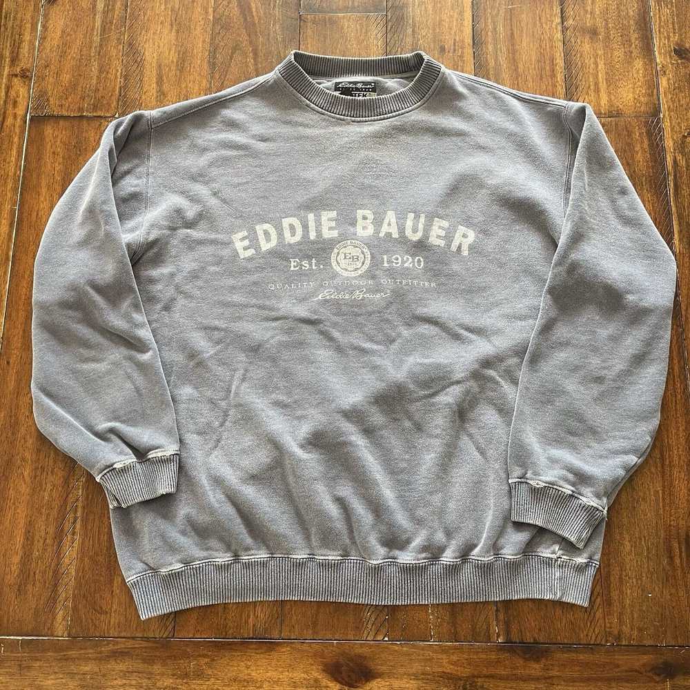 Eddie Bauer VTG Eddie Bauer Men's Cotton Crewneck… - image 2