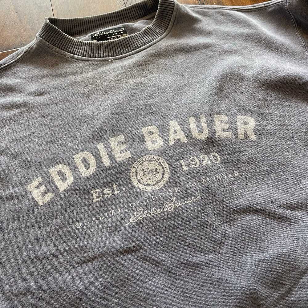 Eddie Bauer VTG Eddie Bauer Men's Cotton Crewneck… - image 4