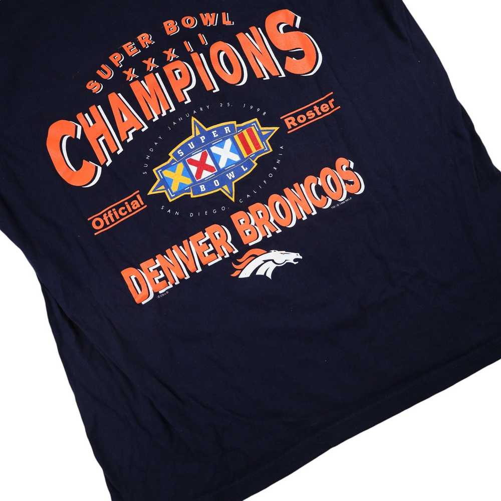 NFL × Vintage Vintage 90s Denver Broncos Champion… - image 3