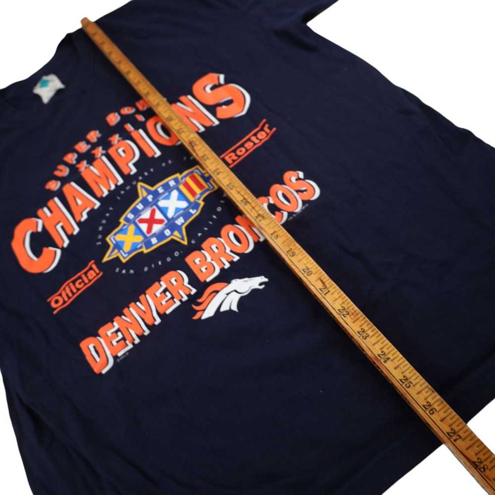 NFL × Vintage Vintage 90s Denver Broncos Champion… - image 7