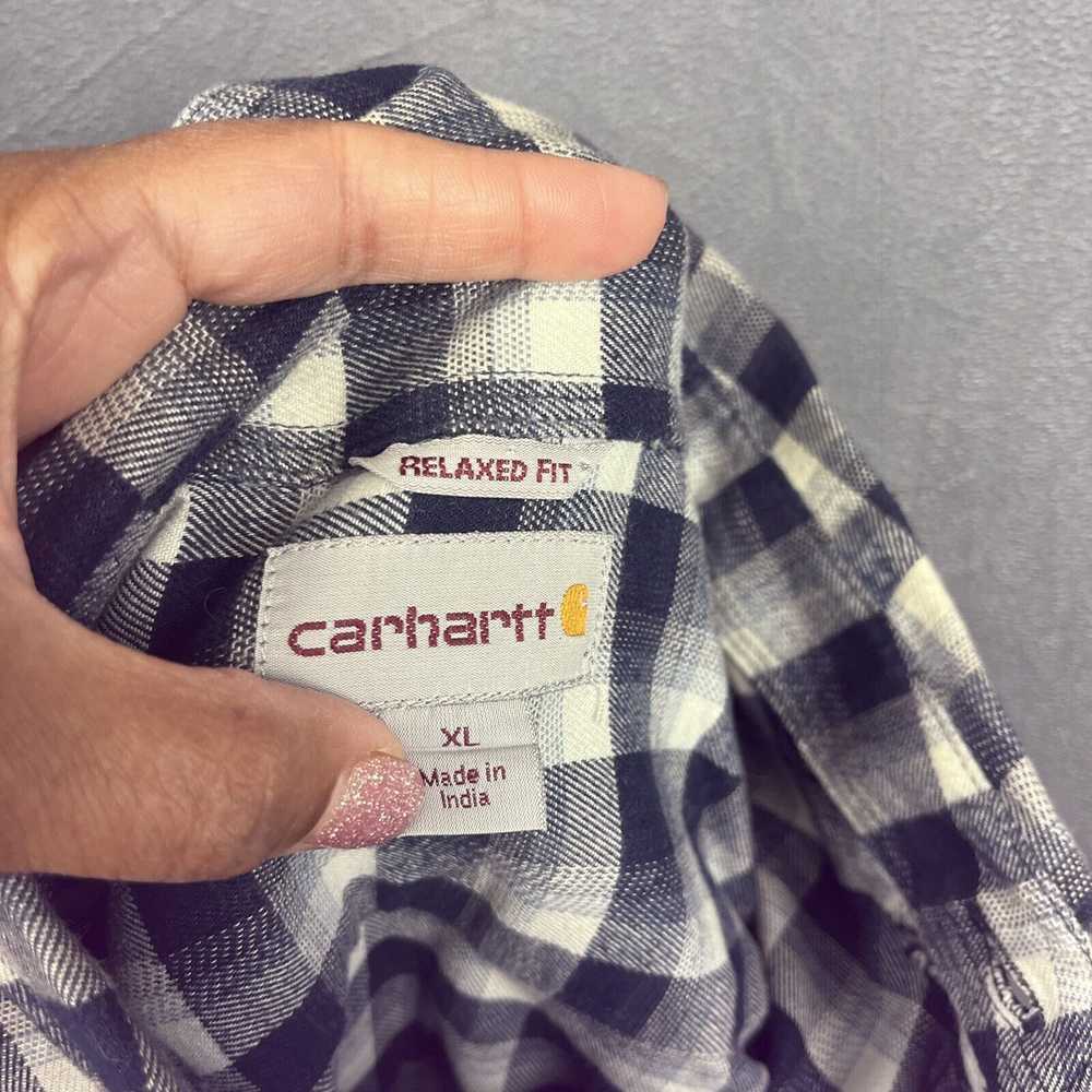 Carhartt Carhartt Relaxed Fit Plaid Shirt Size XL… - image 3