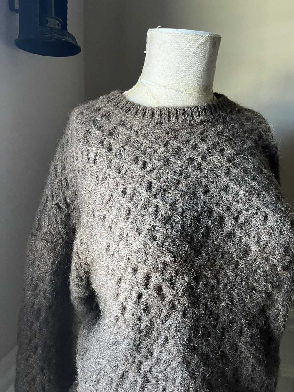 Vintage 100% alpaca sweater - image 2