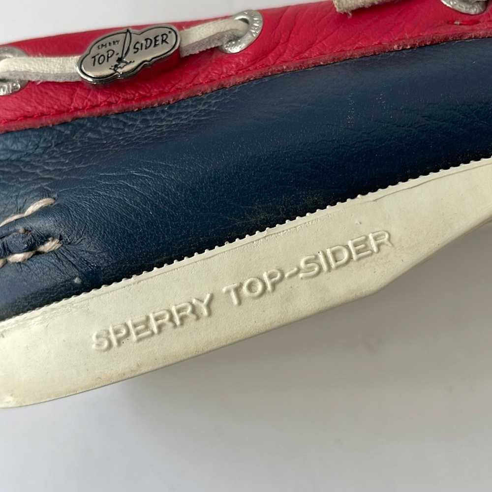 Sperry Sperry Top Sider 4th of July Leather Boat … - image 12