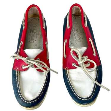 Sperry Sperry Top Sider 4th of July Leather Boat … - image 1