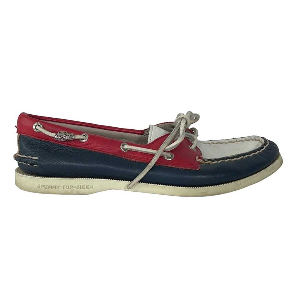 Sperry Sperry Top Sider 4th of July Leather Boat … - image 2