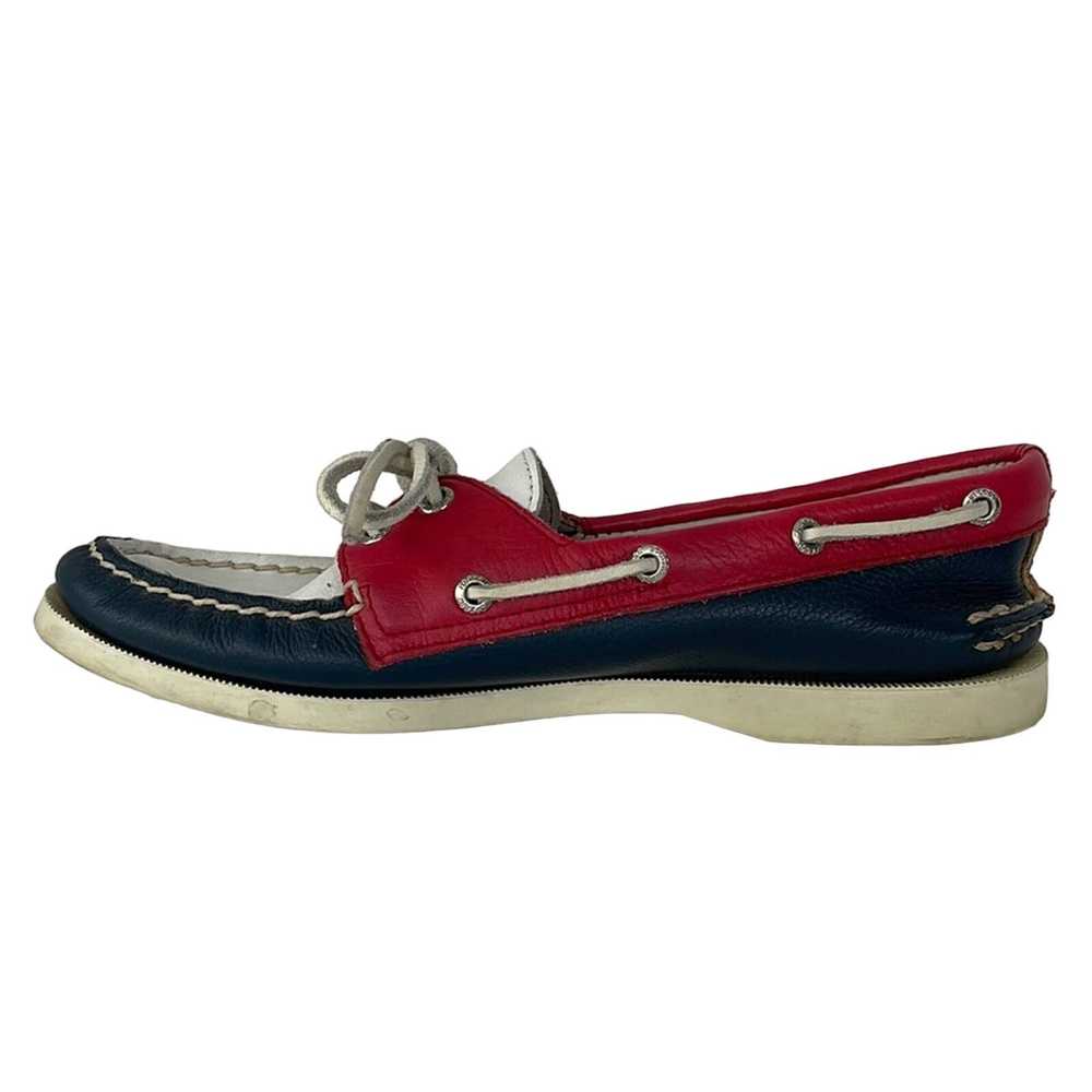 Sperry Sperry Top Sider 4th of July Leather Boat … - image 3