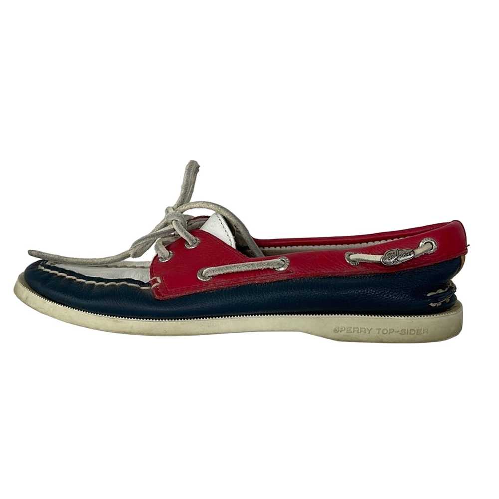 Sperry Sperry Top Sider 4th of July Leather Boat … - image 5