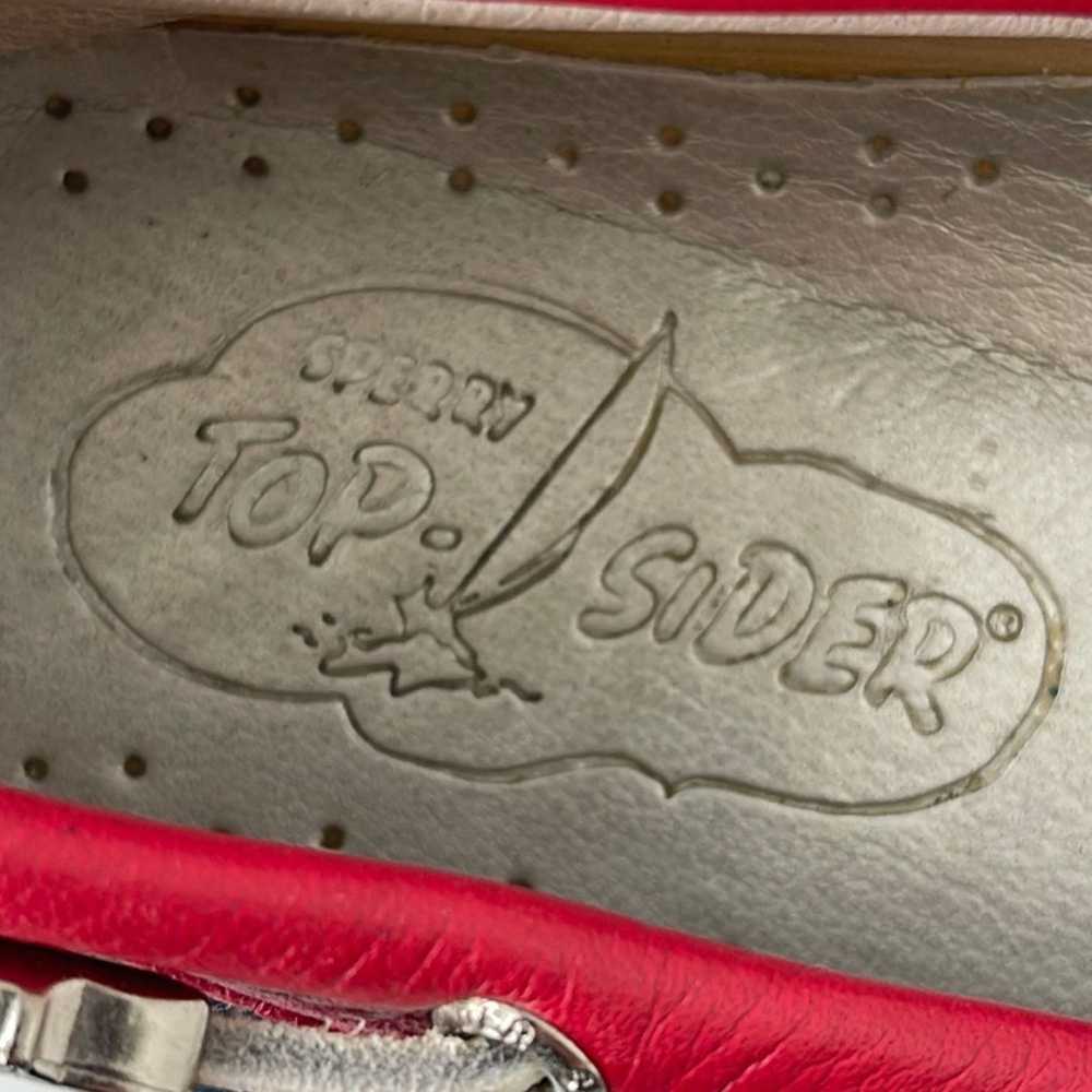 Sperry Sperry Top Sider 4th of July Leather Boat … - image 9