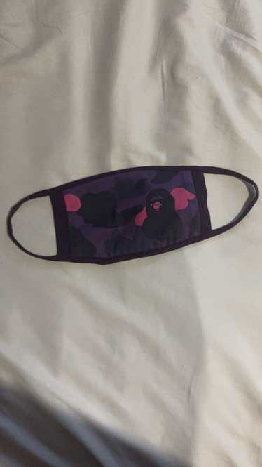 Bape BAPE Purple Color Camo Mask