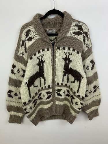 Cardigan × Coogi Vintage 1970s Stag Wool Zip Cowic