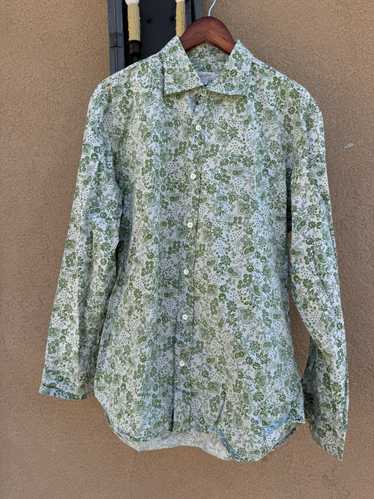 Hartford XL industrial green paisley print hartfor