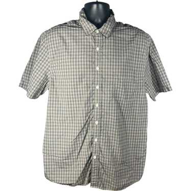 Gap Gap Plaid Short Sleeve Button Up