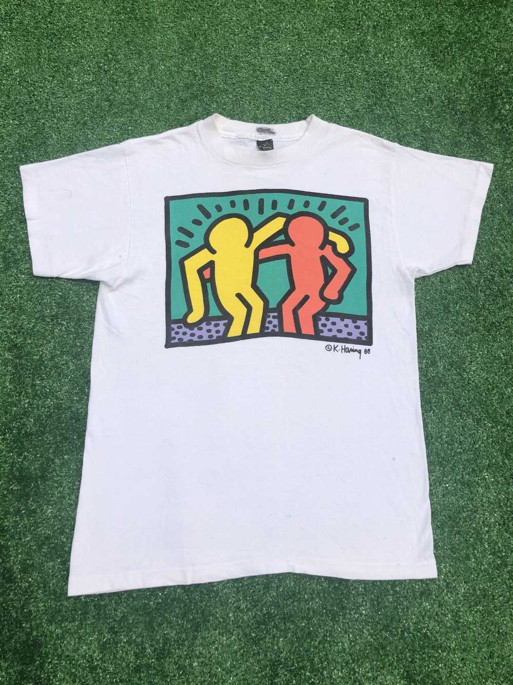 Keith Haring × Vintage Vintage 80s Keith Haring S… - image 1