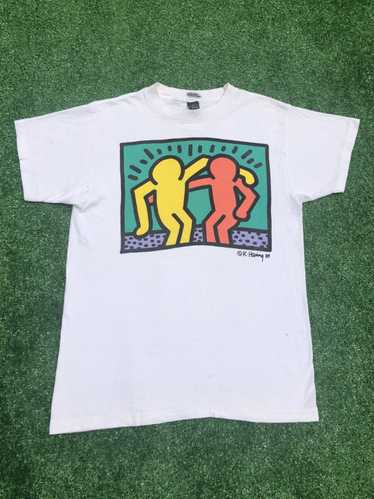 Keith Haring × Vintage Vintage 80s Keith Haring S… - image 1