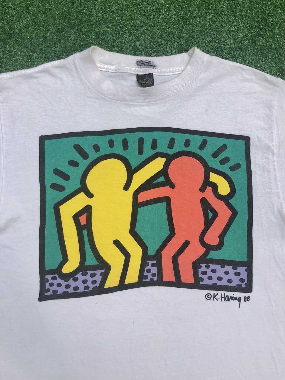 Keith Haring × Vintage Vintage 80s Keith Haring S… - image 2