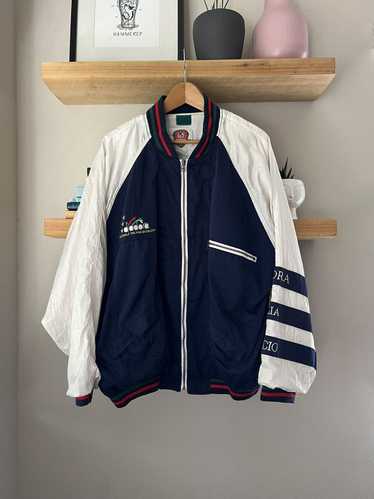 Diadora Soccer jacket vintage rare Italy size XL