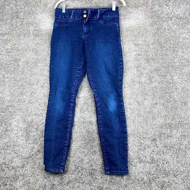 Vintage Blue Mid Rise Skinny Ankle Pants for Wome… - image 1