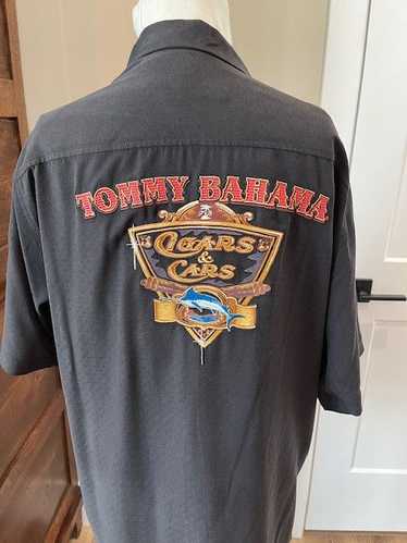 Tommy Bahama Tommy Bahama Embroidered 100% Silk Ca