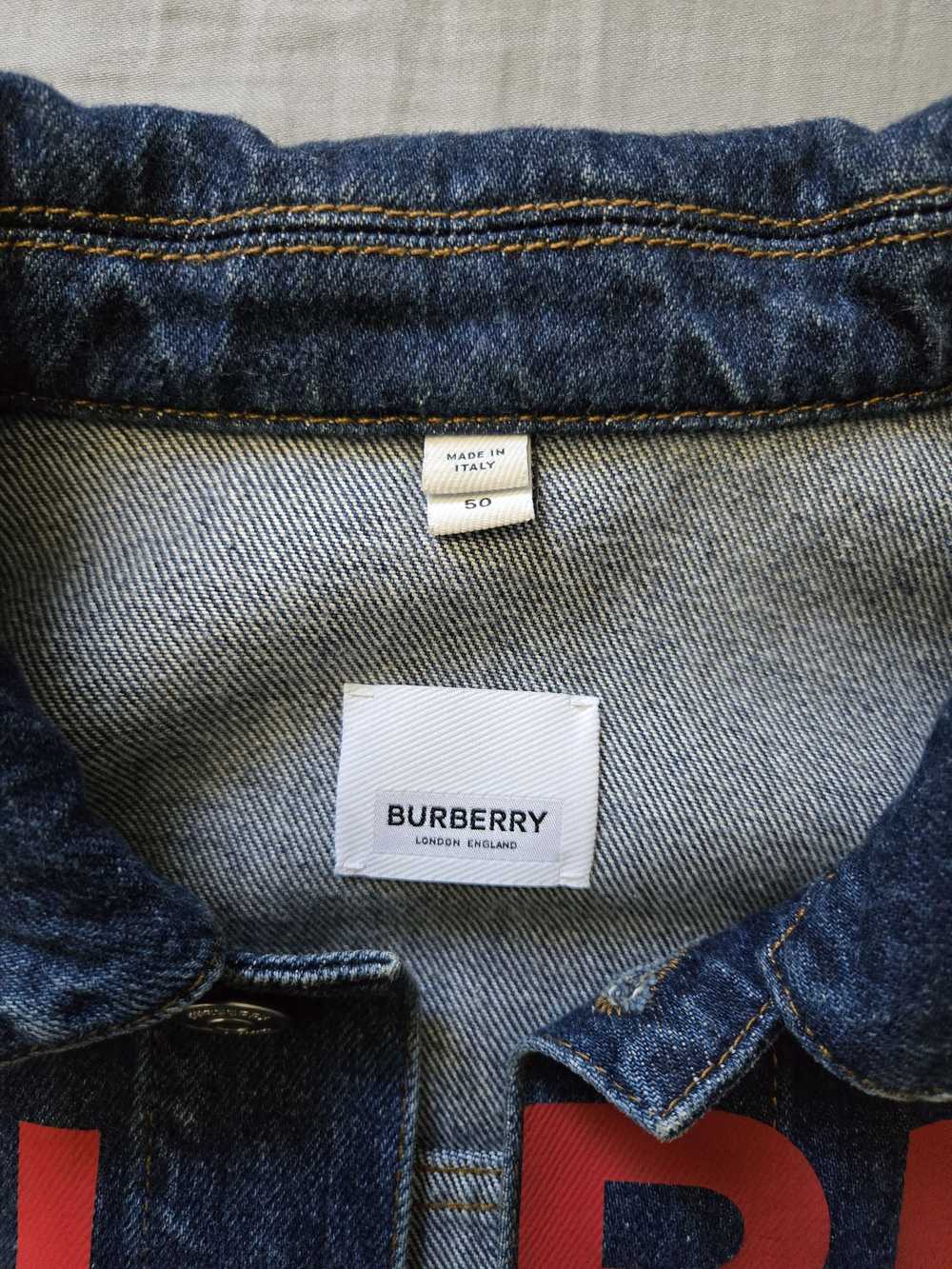 Burberry Burberry Logo Denim Jacket - image 2