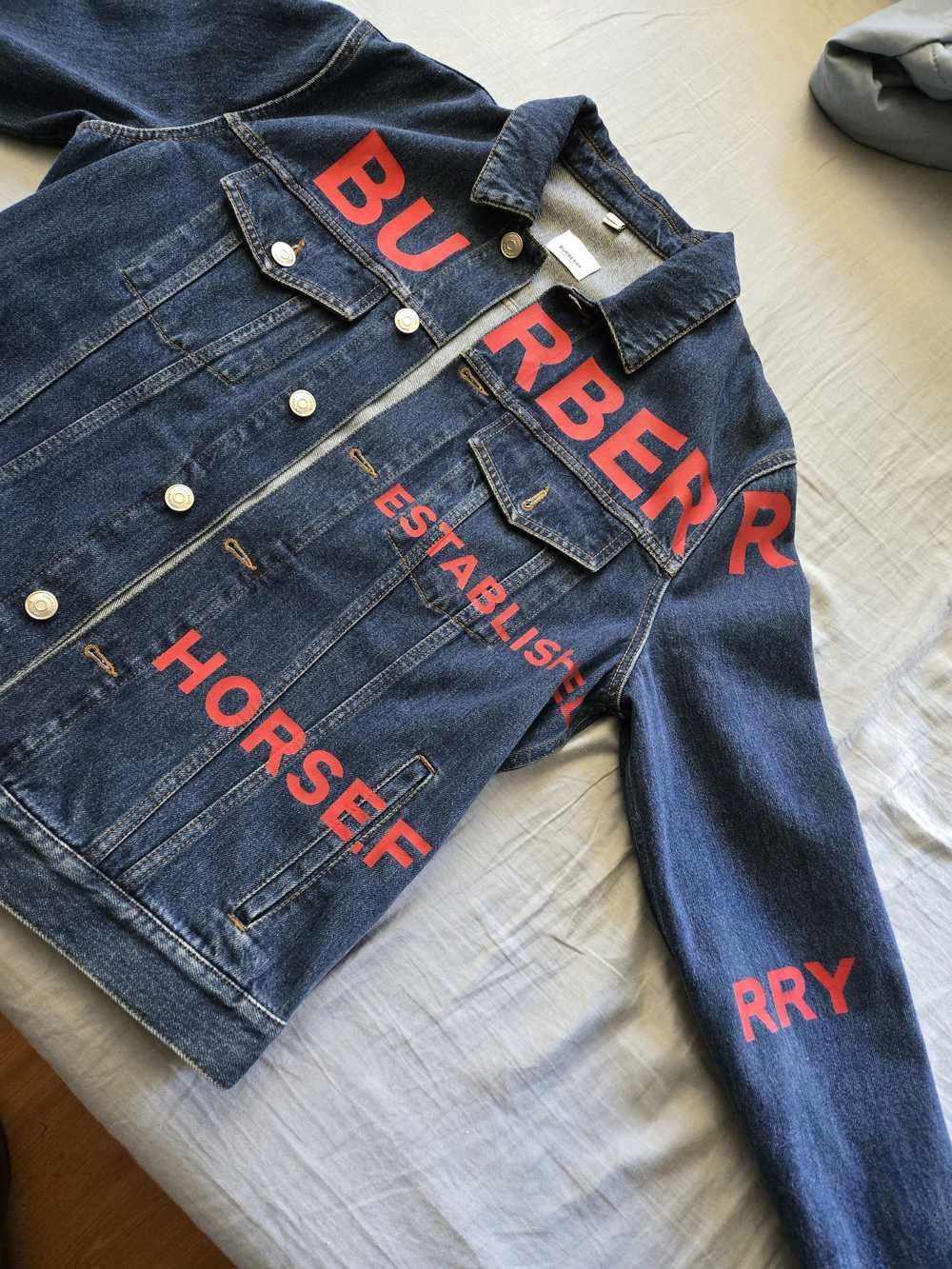 Burberry Burberry Logo Denim Jacket - image 3